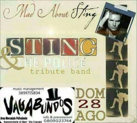 Vagabundos presents: Mad About Sting - Sting & The Police tribute band
