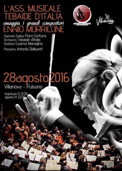 Orchestra Sinsonica Tebaide d'Italia / Concerto Omaggio a Ennio Morricone, viaggio nelle colonne sonore dei grandi film