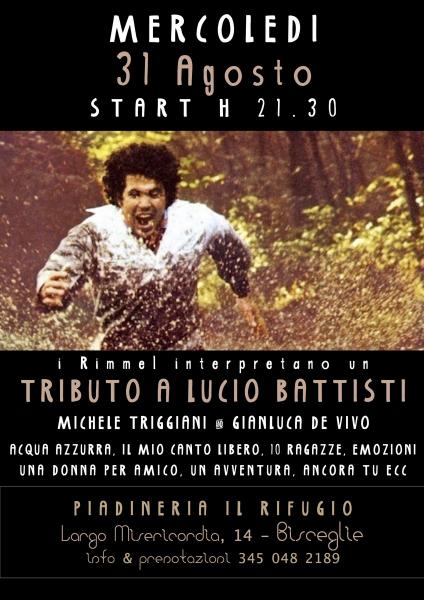 Omaggio in acustico a Lucio Battisti.. Tutti i suoi più grandi successi e non solo...