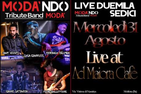 Modàndo (Tribute Band Modà) Live at "Ad Maiora Cafè " Molfetta Ba)