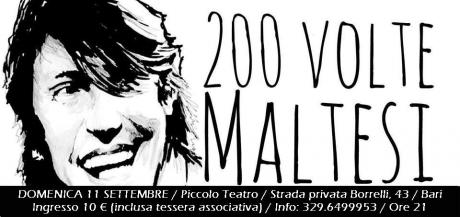 Maltesi 200 // Evento Speciale // Tributo a FABRIZIO DE ANDRE'