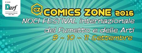 Torna il NOCI COMICS ZONE, festival internazionale del fumetto e delle arti a Noci dal 9 all’11 settembre