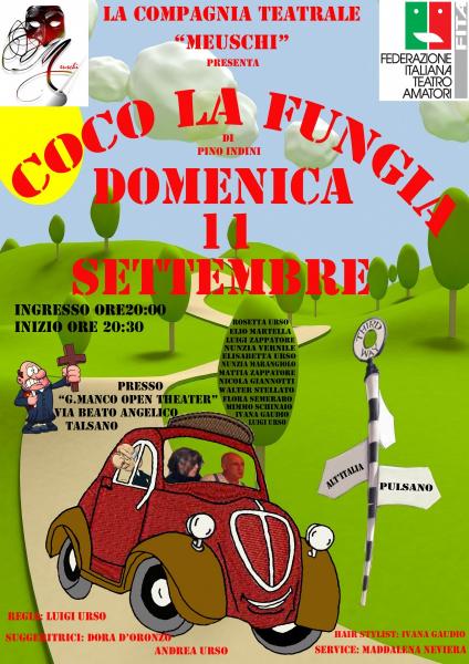 COCO LA FUNGIA - Commedia in tre atti