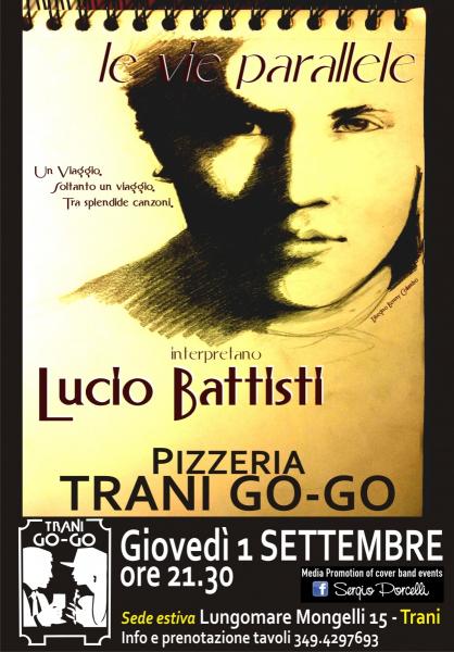 LE VIE Parallele live at TRANI A GO GO - Lucio Battisti cover Band