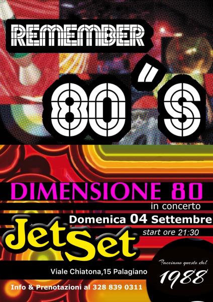Dimensione 80 live music