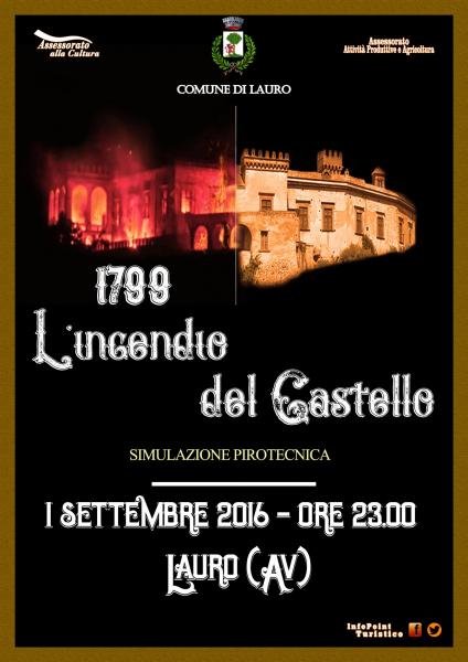 1799 - L'incendio del castello
