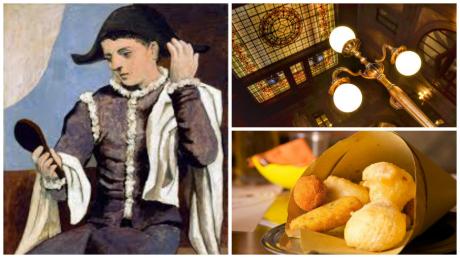 Picasso a Palazzo Zevallos: Arlecchino Con Specchio e Pulcinella a Tavola!