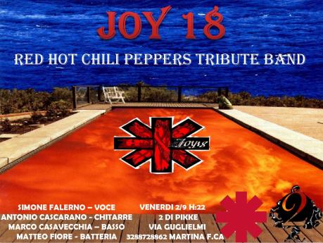 Joy 18 (Red Hot Chili Peppers Tribute Band) live al 2 Di Pikke