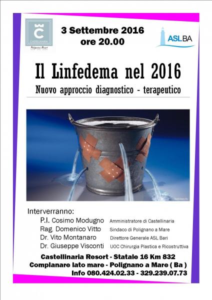 Il linfedema nel 2016 - Nuovo approccio diagnostico terapeutico