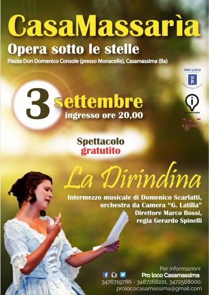 CasaMassarìa - Opera sotto le stelle