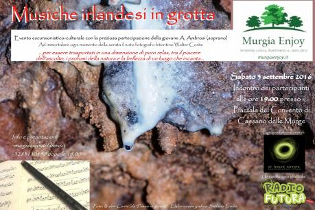 Musiche Irlandesi in grotta