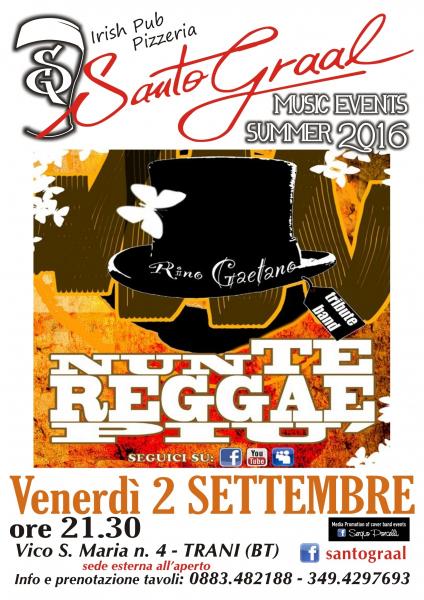 NunTereggaepiù Rino Gaetano Tribute Band al Santo Graal di Trani