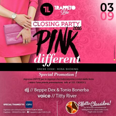 Pink Different Party al Trappeto Lido