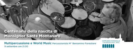 MULTIPERCUSSIONE E WORLD MUSIC - Percussionista M° Beniamino Forestiere