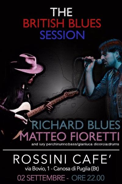 MATTEO FIORETTI & RICHARD BLUES Band - The British Blues Session
