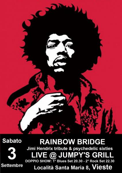 Rainbow Bridge in concerto - Jimi Hendrix Tribute & Psychedelic Sixties