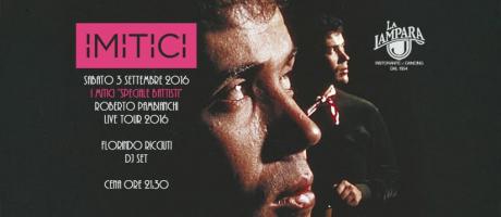 I MITICI “speciale Lucio Battisti” con Roberto Pambianchi e la sua band