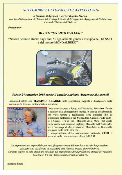 Convegno: Ducati un Mito Italiano