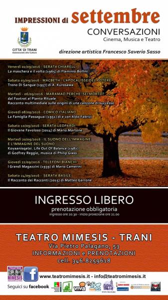 Impressioni di Settembre