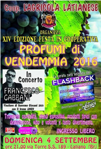 Profumi di vendemmia 2016