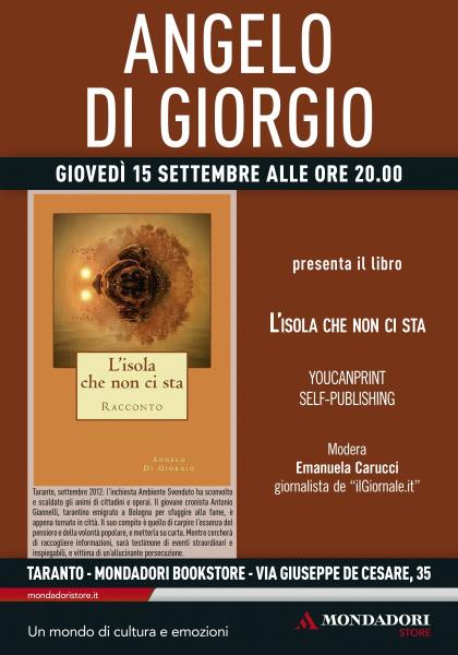 Incontro con l'autore Angelo Di Giorgio