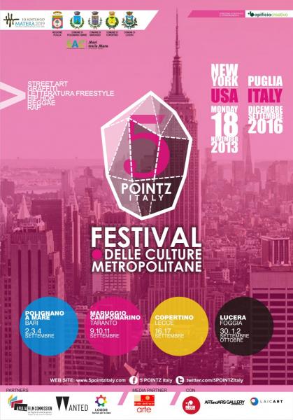 5 POINTZ Italy | Festival delle Culture Metropolitane