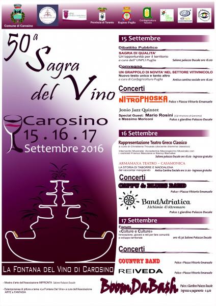 Sagra del Vino 50^ edizione