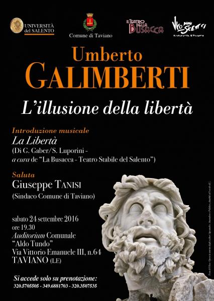 UMBERTO GALIMBERTI parla de L'ILLUSIONE DELLA LIBERTA'