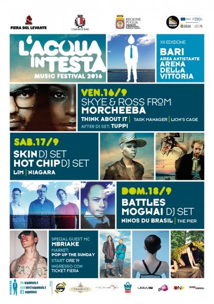 L'acqua in Testa Music Festival - Undicesima Edizione