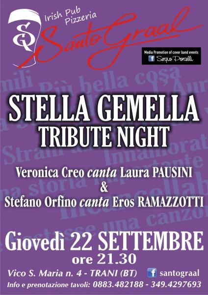 Stella Gemella night ' Pausini & Ramazzotti tribute a Trani