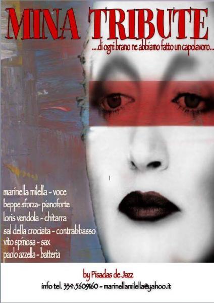 Mina tribute live a Baia San Giovanni a Polignano a Mare