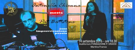 Antonella Chionna meets Pat Battstone
