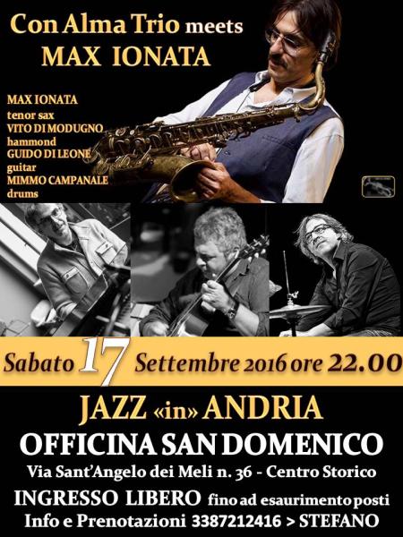 Con Alma trio meets MAX IONATA