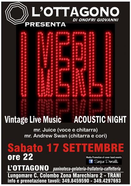 I MERLI ' vintage live music acoustic night - Ottagono Trani