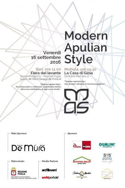 Modern Apulian Style: Una Rete Tra Cultura e Imprenditorialità