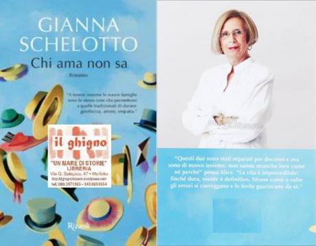 Gianna Schelotto presenta "Solo chi ama sa" a Molfetta per Storie Italiane il primo festival della letteratura Sabato 24 settembre 2016