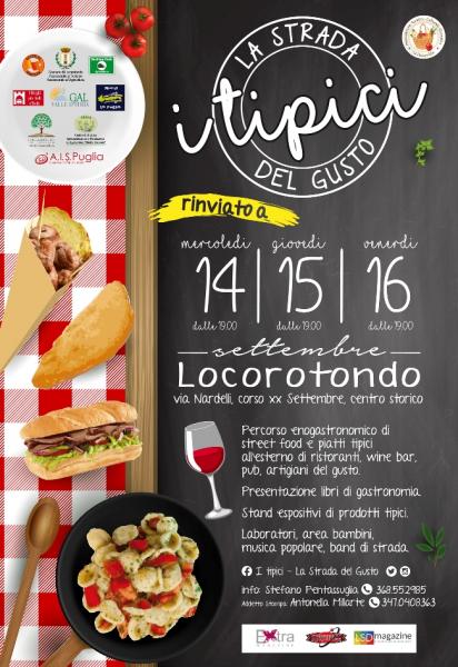 Locorotondo, un Paese Intero da Mangiare dal 14 al 16 Settembre