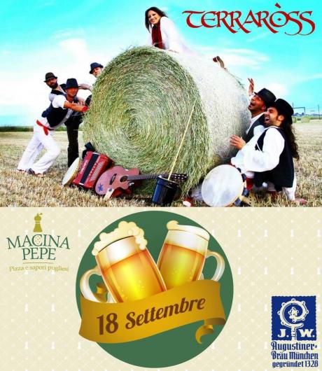 Conversano, Festa della Birra con Terraross in Concerto