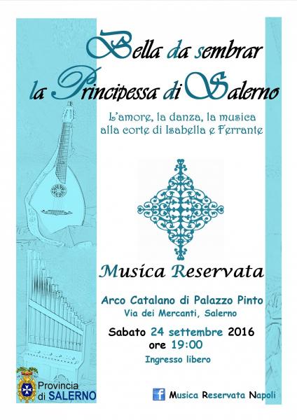 Bella da sembrar la Principessa di Salerno