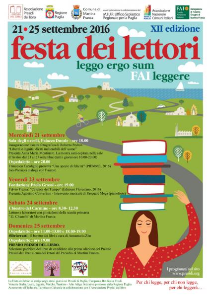 Festa dei Lettori - Vota il tuo libro preferito a Manufacta