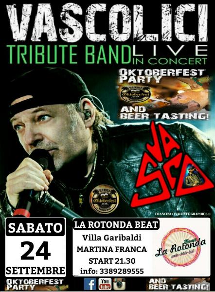 I VASCOLICI, tribute band VASCO ROSSI alla ROTONDA BEAT!!