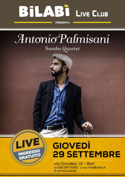 Bilabì Live Club - Antonio Palmisani SAMBA QUARTET