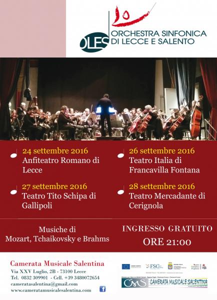 Orchestra Sinfonica di Lecce e Salento in concerto