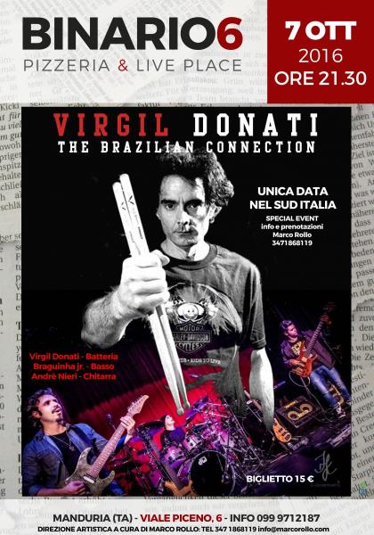Virgil Donati & the Brazilian Connection alBinario 6 - Manduria (TA)