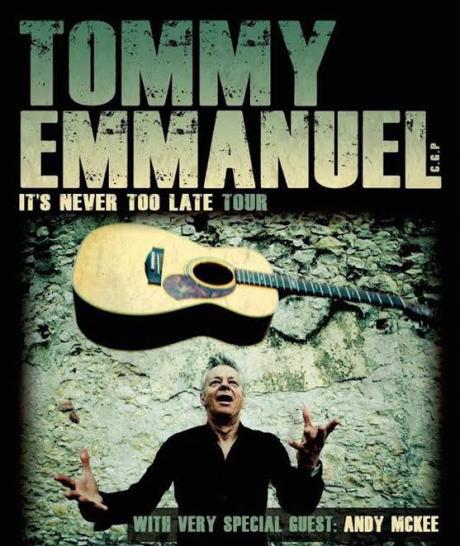 Tommy Emmanuel with very special guest Andy Mckee