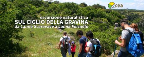 Escursione naturalistica "Da Lamia Scaravace a Lamia Fornello"