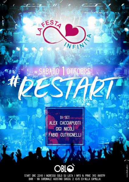 #restart... Torna la Festa Infinita