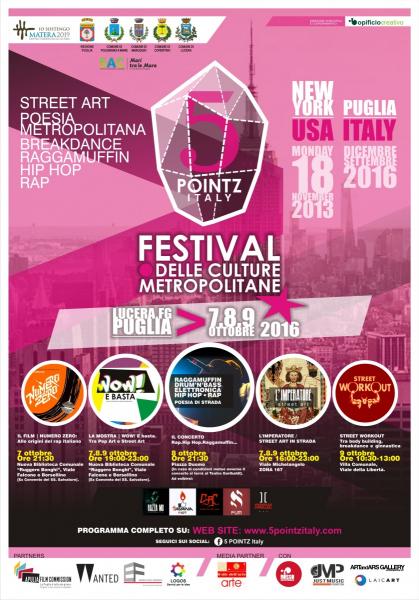5 Pointz Italy | Festival delle Culture Metropolitane