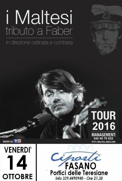 Tributo a Fabrizio De André con I Maltesi