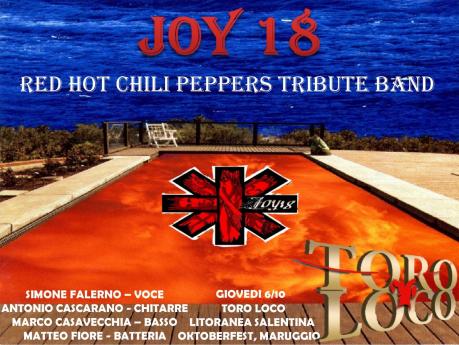 Joy18 (Red Hot Chili Peppers Tribute Band) live Toro Loco Oktoberfest